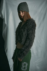 FUR CARDIGAN