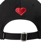 25FW LOVE ADLV COTTON BALL CAP BLACK