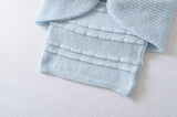 Pure Mood Ribbon Knit Top