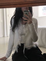 Elsa Fringe Cardigan