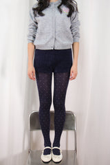blueberry sugar dot tights