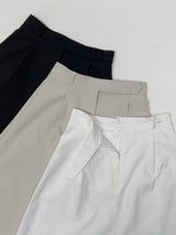 Edel Pintuck Flare Long Skirt