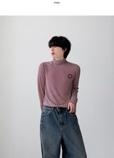 モノプリントポラーTシャツ