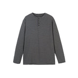 Remy Stripe Henley Tee