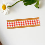 Formica Table Masking Tape / French Red