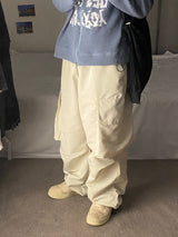 Daily Cargo String Balloon Wide Pants 3C