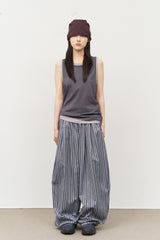 Pass Linen Striped Pants