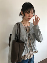 Haven Frill Check Blouse (2color)
