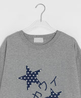 [unisex] Yuuji Star Printing Dot Short Sleeve Tee
