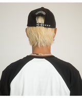  Leather Patch TUFF Cap [ BLACK ]