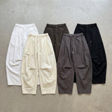 Structural Pleated Drawstring Pants