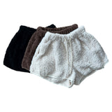 Puff Teddy Poggle Fleece Boa Shorts (3 colors)