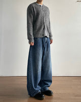 Simon Curved Denim Pants
