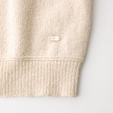 Boucle off shoulder Ivory