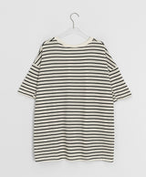 [unisex] キャニチボーダーカラー半袖Tシャツ