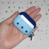 Music blue Gloss AirPod Case