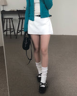 [Belt set] Rico Mini Skirt Pants (3colors)