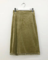 Kuchi Lace Velvet Skirt