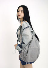rain short hood jumper(3color)