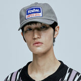 kndw vintage trucker cap charcoal
