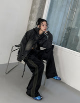 [LANARCH] Jet Track Wide Pants