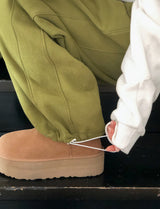 Cozy Wide 2WAY Warm Sweat Pants (3color)