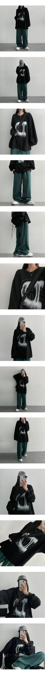 Duran Graphic Oversized Fit Sweatshirt (3 colors)