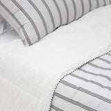 Summer Dust-Free Bamboo Seersucker comforters - Q size