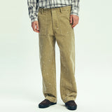 w&sコーデュロイファティーグパンツ sand beige