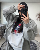 Perus Pocket Crop Hood Zip-Up