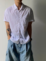 String Nylon Short Sleeve Shirt 4C