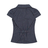 Dallas Ruby Slim-Fit Plaid Shirt 231932896