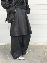Paul Stripe Banding Slacks (2c)