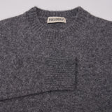 ALPACA SHAGGY KNIT GRAY