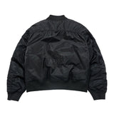 24FW BALLOON FIT MA-1 PADDING JACKET BLACK