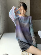 Turtleneck loose fit knitwear