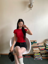 レッドライク半袖Tシャツ