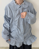 Shirring Frill Shirts
