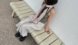 Soft Whipping Scarf - Beige