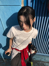 フリルハートTシャツ
