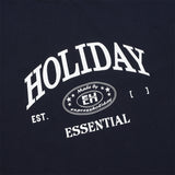 ホリデーエッセンシャルハーフTシャツ_Navy
