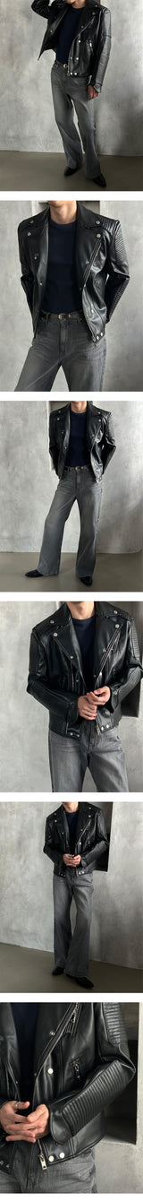 [PREMIUM] Shoulder bike rider jacket (2color)