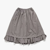 TTTTwister Ruffle Long Skirt - Grey