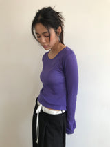Silk Turn-Up Slacks (2color)
