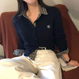 [BELLIDE MADE] 6color, memory cable round cardigan