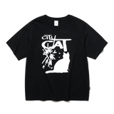 Hunter City Cat Tee (Black)