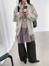 soft leather jumper