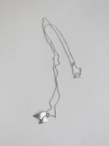 【MADE】 double heart necklace (65cm)