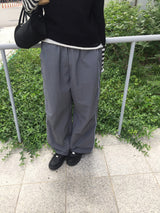 ラトナイロンワイドトラックパンツ (3c)