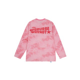 カラフルドリーム長袖Tシャツ_ピンク